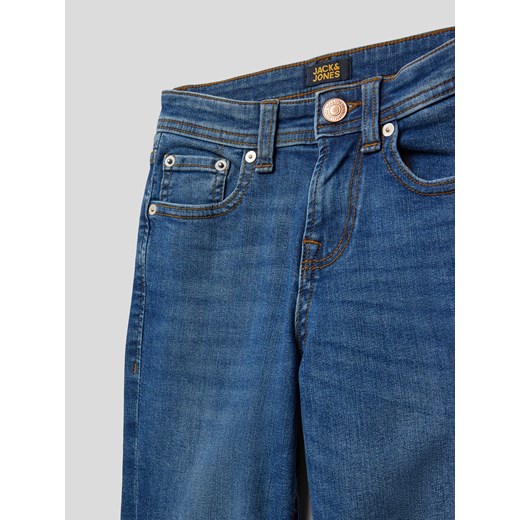 Spodnie chłopięce Jack & Jones na wiosnę z jeansu 