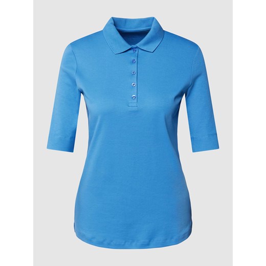 Koszulka polo z krótką listwą guzikową ze sklepu Peek&Cloppenburg  w kategorii Bluzki damskie - zdjęcie 167933775