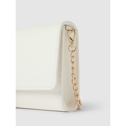 Kopertówka z aplikacją z logo model ‘DIVINA’ w kolorze ecru Valentino Bags One Size Peek&Cloppenburg 