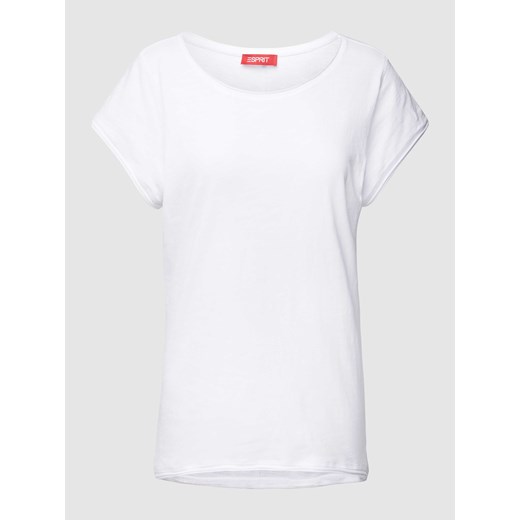 T-shirt z okrągłym dekoltem i krótkim rękawem ze sklepu Peek&Cloppenburg  w kategorii Bluzki damskie - zdjęcie 167933985