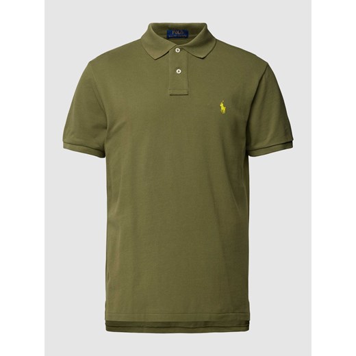 Koszulka polo o kroju regular fit w jednolitym kolorze ze sklepu Peek&Cloppenburg  w kategorii T-shirty męskie - zdjęcie 167934326