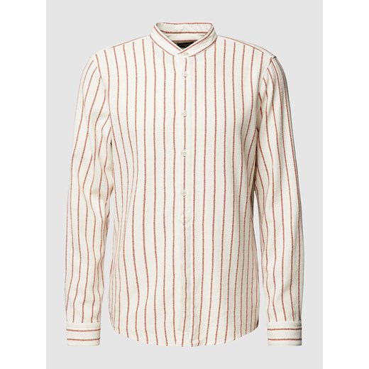 Koszula casualowa o kroju regular fit ze stójką model ‘Conell’ ze sklepu Peek&Cloppenburg  w kategorii Koszule męskie - zdjęcie 167934459