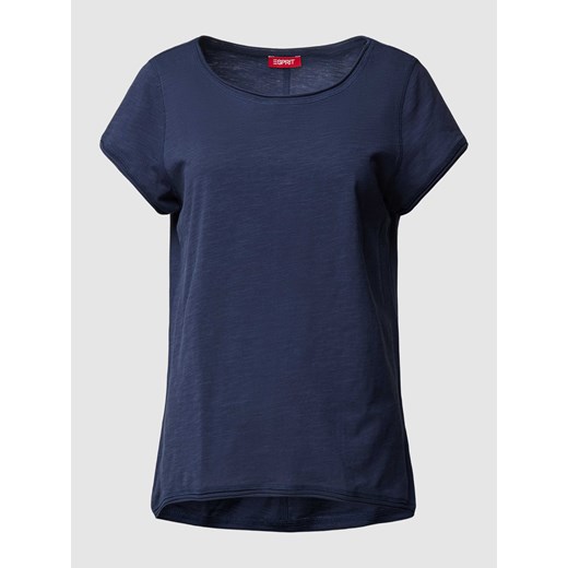 T-shirt z okrągłym dekoltem i krótkim rękawem ze sklepu Peek&Cloppenburg  w kategorii Bluzki damskie - zdjęcie 167935015