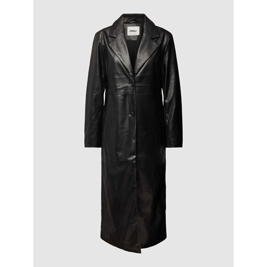 Płaszcz z imitacji skóry model ‘Saramy’ ze sklepu Peek&Cloppenburg  w kategorii Płaszcze damskie - zdjęcie 167935218