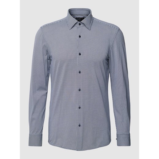 Koszula biznesowa o kroju slim fit z kołnierzykiem typu kent model ‘Hank’ ze sklepu Peek&Cloppenburg  w kategorii Koszule męskie - zdjęcie 167935245