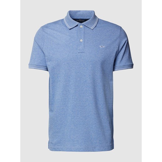 Koszulka polo z efektem melanżu ze sklepu Peek&Cloppenburg  w kategorii T-shirty męskie - zdjęcie 167935397