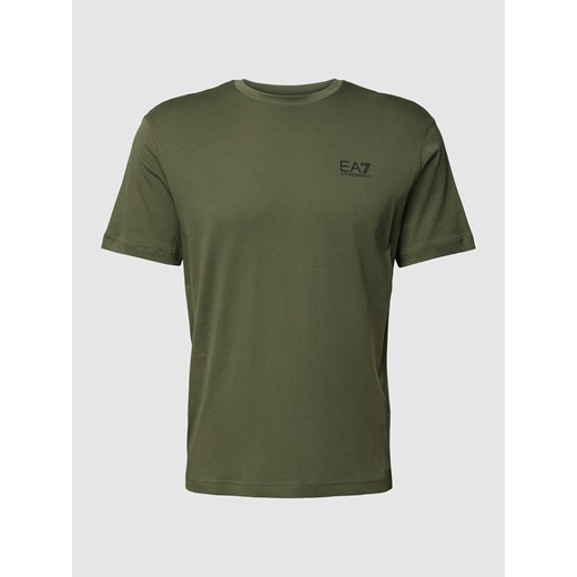 T-shirt z nadrukiem z logo z tyłu ze sklepu Peek&Cloppenburg  w kategorii T-shirty męskie - zdjęcie 167935495