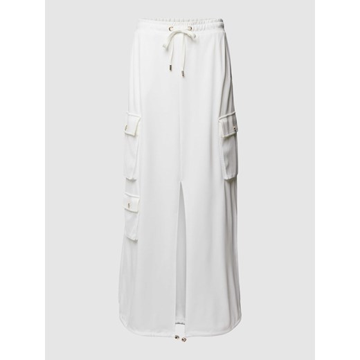 Spódnica biała Liu Jo z wiskozy 