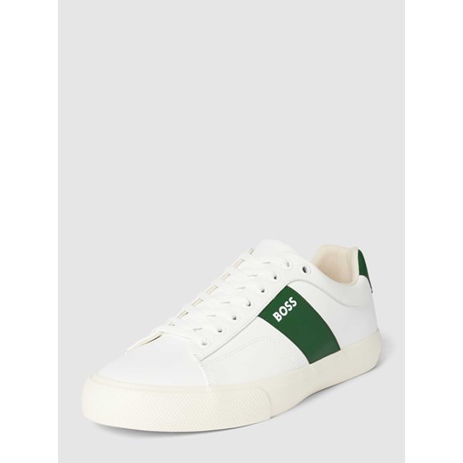 Sneakersy z obszyciem w kontrastowym kolorze model ‘Adien’ w kolorze białym ze sklepu Peek&Cloppenburg  w kategorii Trampki męskie - zdjęcie 167935737