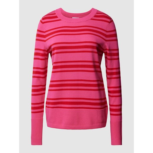 Sweter z prążkowanym ściągaczem ze sklepu Peek&Cloppenburg  w kategorii Swetry damskie - zdjęcie 167935929