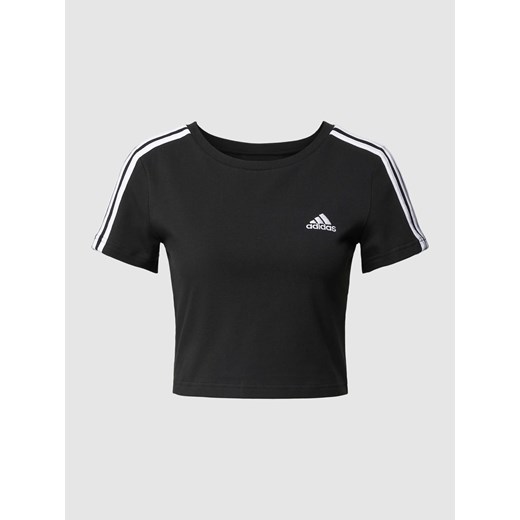 T-shirt krótki z wyhaftowanym logo model ‘BABY’ ze sklepu Peek&Cloppenburg  w kategorii Bluzki damskie - zdjęcie 167940186