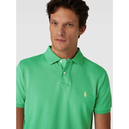 Koszulka polo o kroju regular fit w jednolitym kolorze Polo Ralph Lauren M Peek&Cloppenburg 