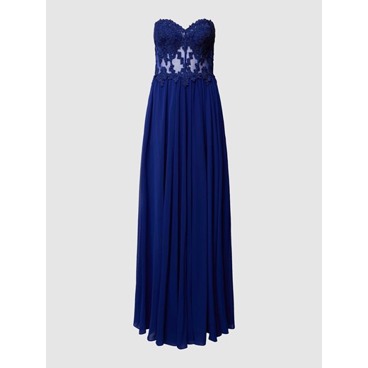 Sukienka wieczorowa z koronkowym obszyciem ze sklepu Peek&Cloppenburg  w kategorii Sukienki - zdjęcie 167940347
