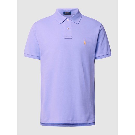 Koszulka polo o kroju regular fit w jednolitym kolorze ze sklepu Peek&Cloppenburg  w kategorii T-shirty męskie - zdjęcie 167940499