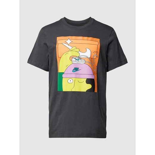 T-shirt z nadrukowanym motywem ze sklepu Peek&Cloppenburg  w kategorii T-shirty męskie - zdjęcie 167941019