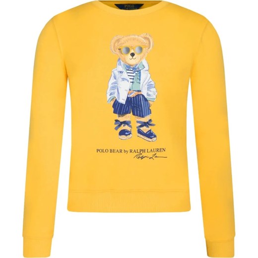 Bluza dziewczęca Polo Ralph Lauren w nadruki