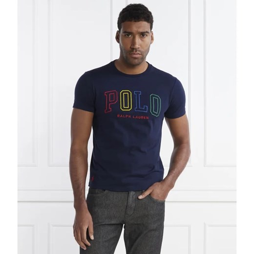 POLO RALPH LAUREN T-shirt JERSEY | Slim Fit ze sklepu Gomez Fashion Store w kategorii T-shirty męskie - zdjęcie 167943539