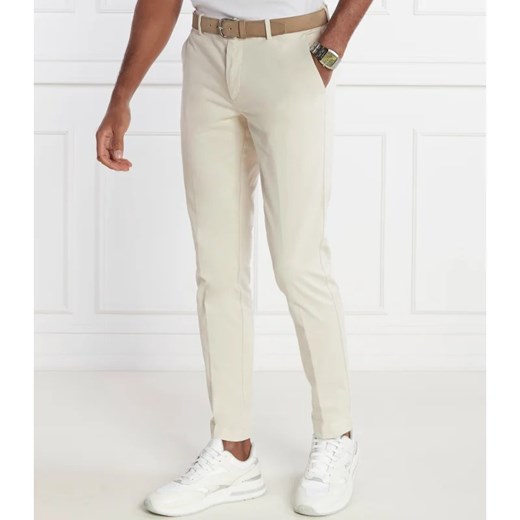 BOSS BLACK Spodnie chino Kaito1 | Slim Fit | stretch ze sklepu Gomez Fashion Store w kategorii Spodnie męskie - zdjęcie 167943929