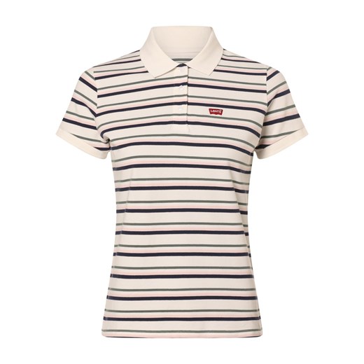Levi's Damska koszulka polo Kobiety Bawełna écru w paski M vangraaf