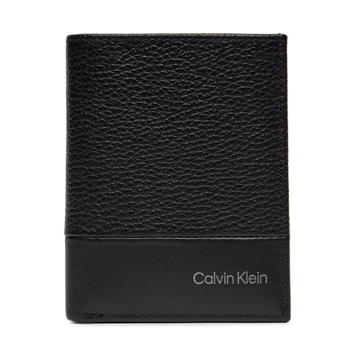 Duży Portfel Męski Calvin Klein Subtle Mix Bifold 6Cc W/Coin K50K511667 Czarny ze sklepu eobuwie.pl w kategorii Portfele męskie - zdjęcie 167944829