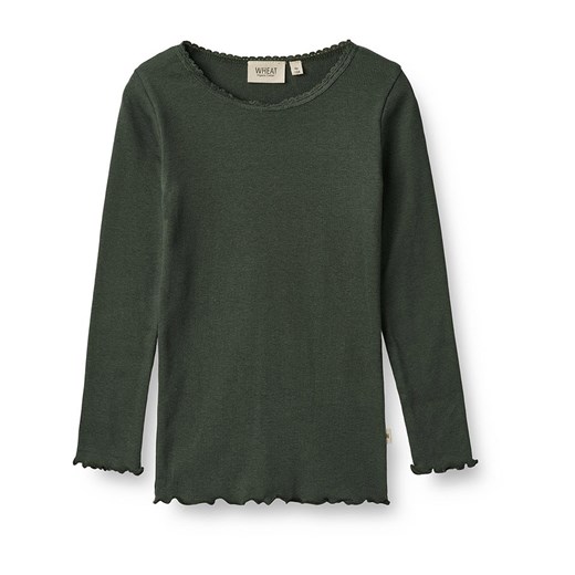 Wheat Koszulka w kolorze ciemnozielonym ze sklepu Limango Polska w kategorii Bluzki dziewczęce - zdjęcie 167945138
