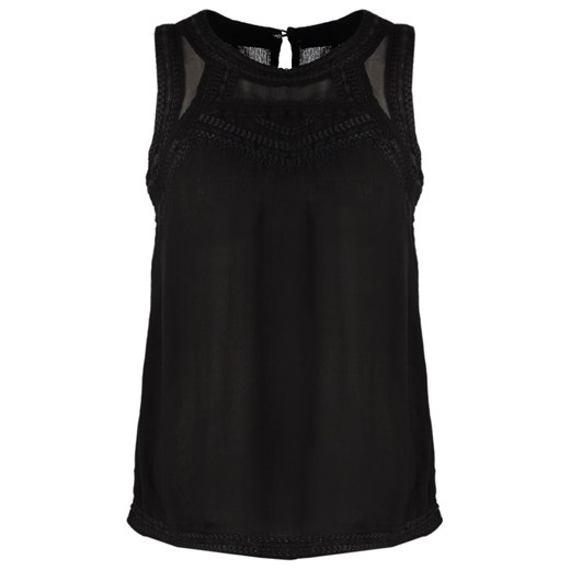 New Look VERITY Bluzka black zalando czarny abstrakcyjne wzory