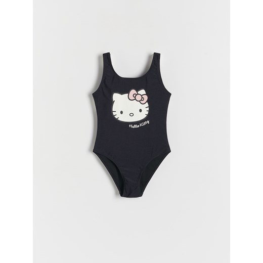 Reserved - Strój kąpielowy Hello Kitty - czarny ze sklepu Reserved w kategorii Stroje kąpielowe - zdjęcie 167946785