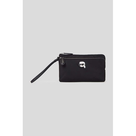 Karl Lagerfeld portfel damski kolor czarny ze sklepu ANSWEAR.com w kategorii Portfele damskie - zdjęcie 167947506