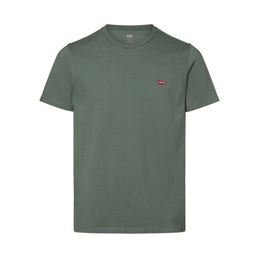 Levi's T-shirt męski Mężczyźni Dżersej szmaragdowy jednolity XL vangraaf