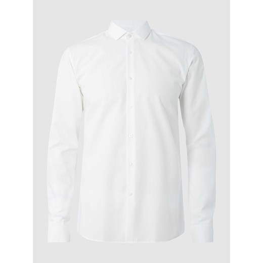 Koszula biznesowa o kroju super slim fit z bawełny model 'Erondo' ze sklepu Peek&Cloppenburg  w kategorii Koszule męskie - zdjęcie 167950267