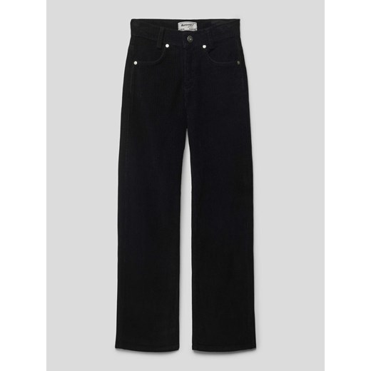 Spodnie sztruksowe z zapięciem na guzik model ‘NORMAL’ ze sklepu Peek&Cloppenburg  w kategorii Spodnie dziewczęce - zdjęcie 167950408