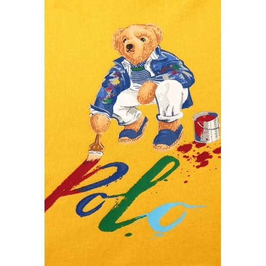 T-shirt chłopięce Polo Ralph Lauren z bawełny z długimi rękawami