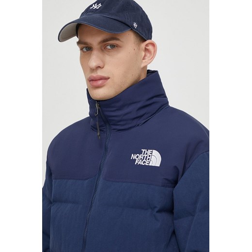 The North Face kurtka 92 RIPSTOP NUPTSE męska kolor granatowy zimowa NF0A86ZQ8K21 ze sklepu ANSWEAR.com w kategorii Kurtki męskie - zdjęcie 167953676