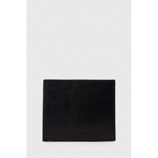 U.S. Polo Assn. portfel skórzany męski kolor czarny ze sklepu ANSWEAR.com w kategorii Portfele męskie - zdjęcie 167953918