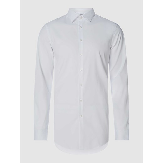 Koszula biznesowa o kroju slim fit z dodatkiem streczu i bardzo długim rękawem ze sklepu Peek&Cloppenburg  w kategorii Koszule męskie - zdjęcie 167958527