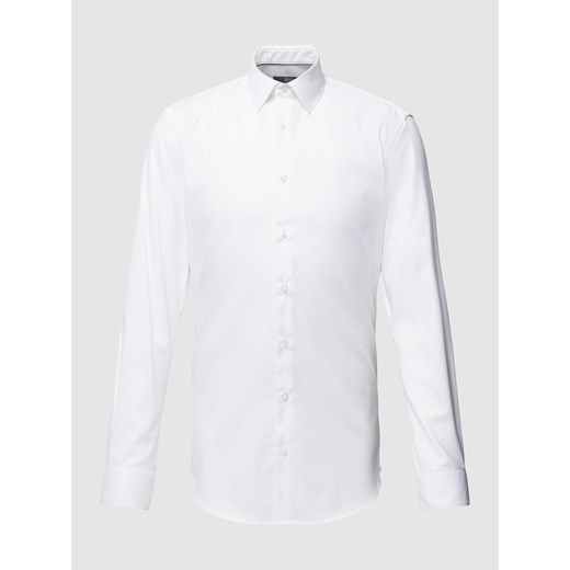 Koszula biznesowa o kroju super slim fit z kołnierzykiem typu kent ze sklepu Peek&Cloppenburg  w kategorii Koszule męskie - zdjęcie 167958597