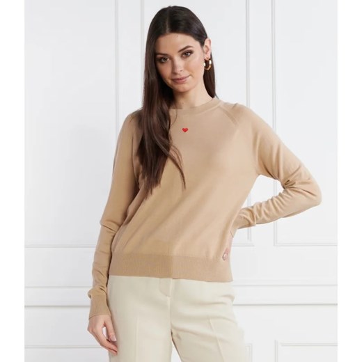 MAX&Co. Wełniany sweter | Regular Fit ze sklepu Gomez Fashion Store w kategorii Swetry damskie - zdjęcie 167959879