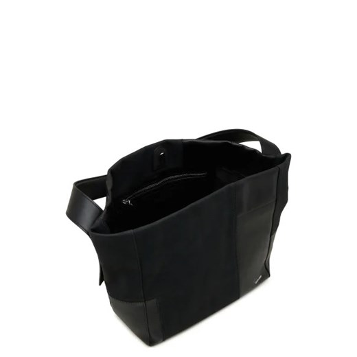 Shopper bag czarna Calvin Klein matowa