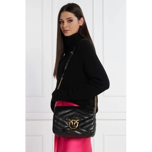 Pinko Skórzana listonoszka LOVE CLICK PUFF CLASSIC SHEEP Pinko OS Gomez Fashion Store