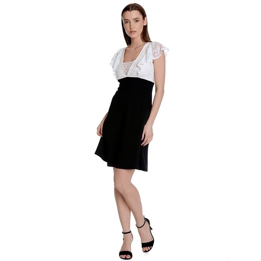 Vive Maria Sukienka &quot;Lovely Party&quot; w kolorze kremowo-czarnym ze sklepu Limango Polska w kategorii Sukienki - zdjęcie 167960856