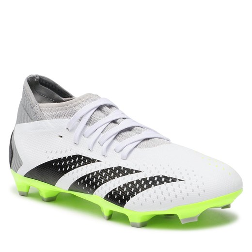 Buty adidas Predator Accuracy.3 Firm Ground GZ0024 Ftwwht/Cblack/Luclem 42.23 okazyjna cena eobuwie.pl