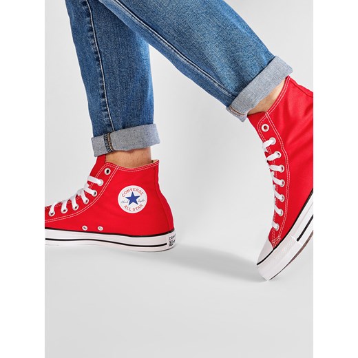 Trampki Converse All Star Hi M9621C Red Converse 45 eobuwie.pl