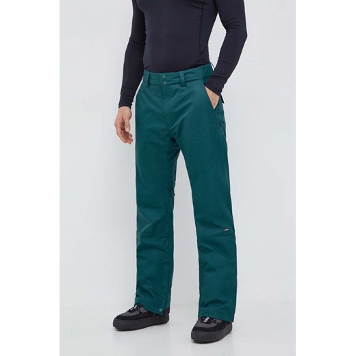 Rip Curl spodnie Base kolor zielony ze sklepu ANSWEAR.com w kategorii Spodnie męskie - zdjęcie 167962148