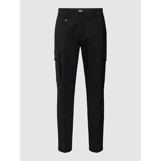Spodnie o kroju skinny fit z kieszeniami cargo ze sklepu Peek&Cloppenburg  w kategorii Spodnie męskie - zdjęcie 167963086