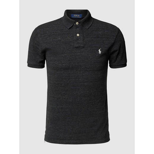 Koszulka polo o kroju slim fit z wyhaftowanym logo ze sklepu Peek&Cloppenburg  w kategorii T-shirty męskie - zdjęcie 167963197