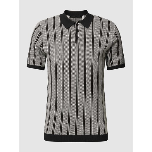 Koszulka polo ze wzorem w paski model ‘TRITON’ ze sklepu Peek&Cloppenburg  w kategorii T-shirty męskie - zdjęcie 167963398