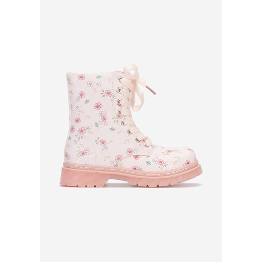 Różowe botki dziewczęce Axelia B ze sklepu Zapatos w kategorii Buty zimowe dziecięce - zdjęcie 167964087
