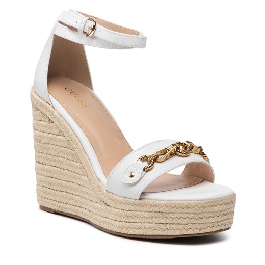 Espadryle Guess Wendy FL6WEN LEA03 WHITE Guess 38 eobuwie.pl