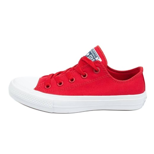 Buty Converse Ct Ii Ox 150151C czerwone ze sklepu ButyModne.pl w kategorii Trampki dziecięce - zdjęcie 167964549