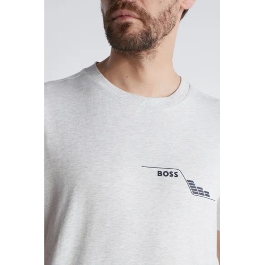 T-shirt męski BOSS HUGO casual z krótkimi rękawami